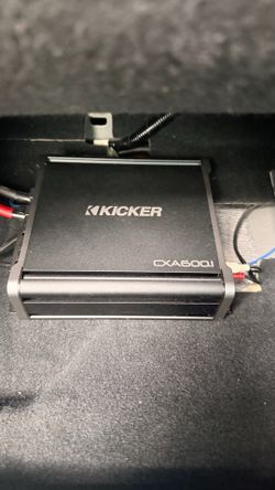 Kicker CXA600.1 amp