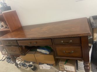 Real wood desk/table