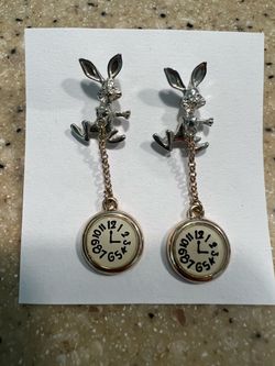 Alice in Wonderland Earrings