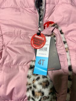 Gerry Reversible Faux Fur Jacket Girls 4T