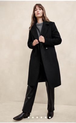 Banana Republic Wool Blend Top Coat