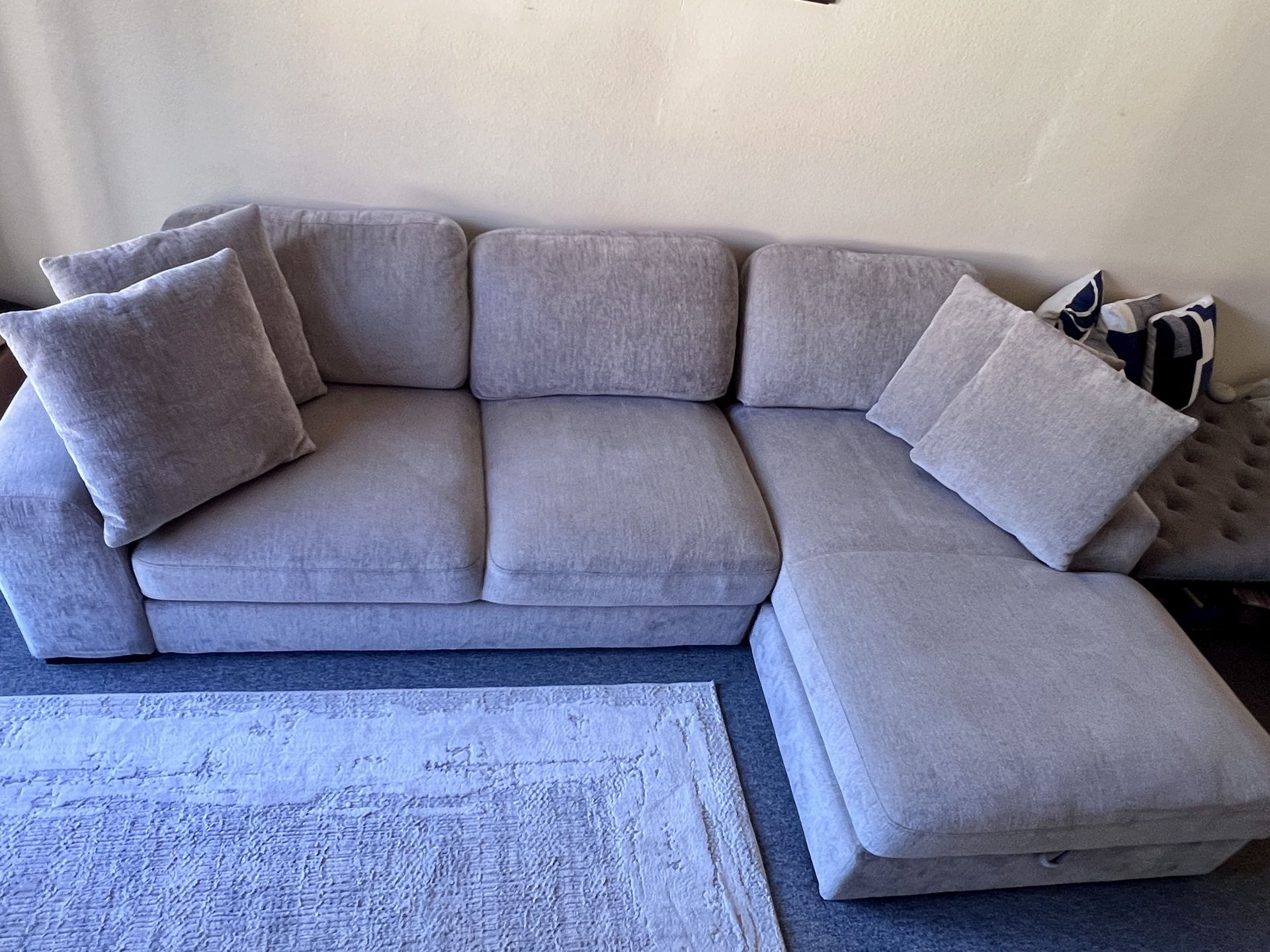 Convertible Futon Sleeper Sectional