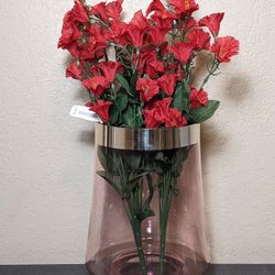 LARGE pink Vase