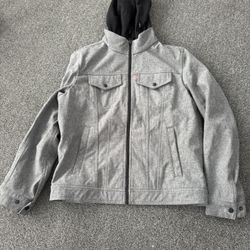Levi’s mens hooded Jacket size medium 