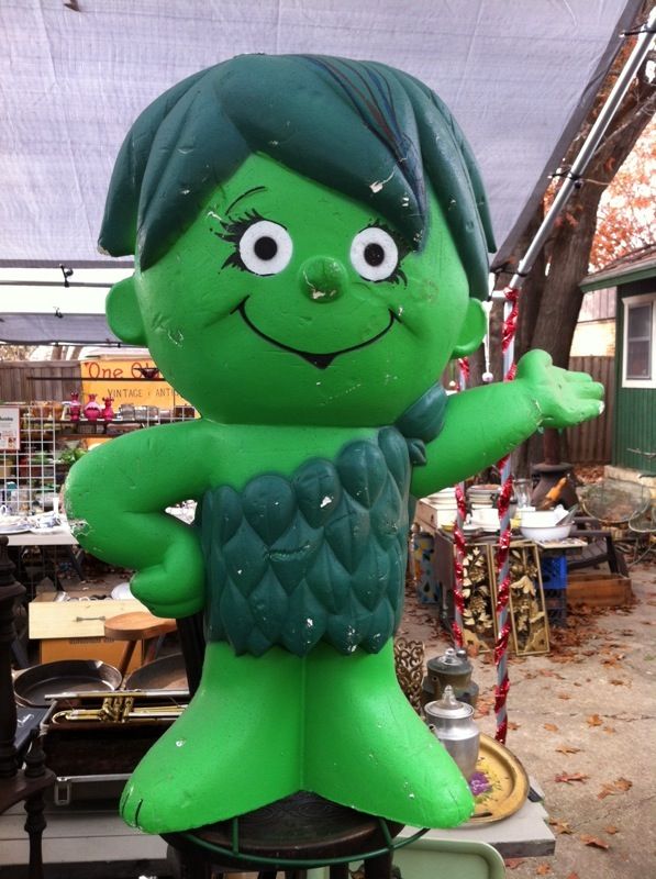 Vintage store display - Jolly Green Giant Little Sprout