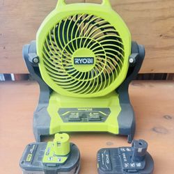 ONE+ 18V Cordless 7-1/2 in. Bucket Top Misting Fan