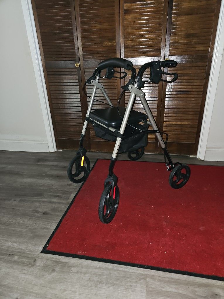 Walker With Seat And Storage