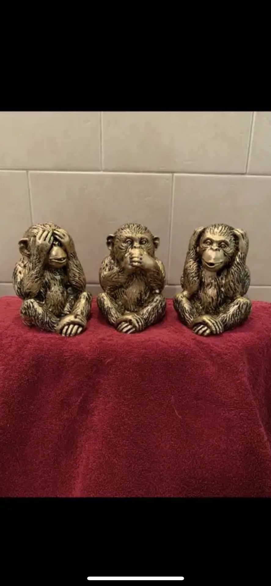 See No Evil Monkeys Set