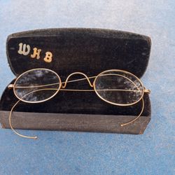 Vintage 1930s Wire Rim 10k Gold Glasses