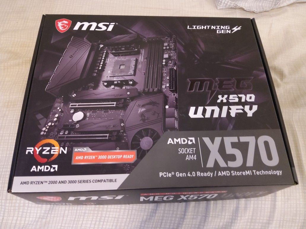 Msi MEG X570 Unify Am4 Motherboard