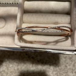 Diamond rose gold 12K bracelet original
