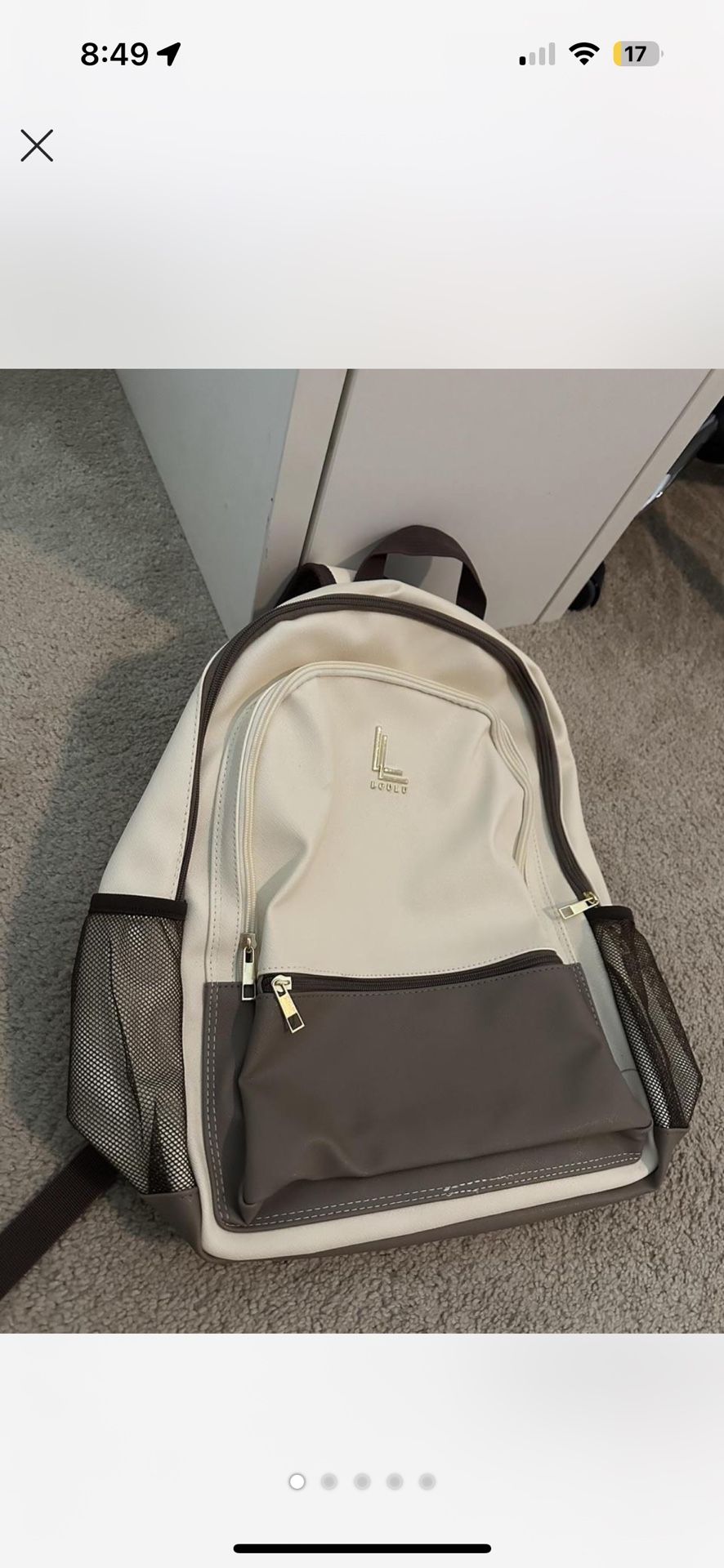 Brand New backpack Leather 