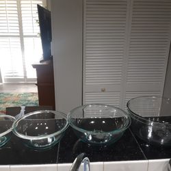 LOT OF PYREX GLASS REFRACTARIAS, DIFERENT SIZES AND PRICES