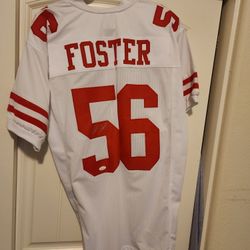 Signed Reuben Foster San Francisco 49ers Jersey 