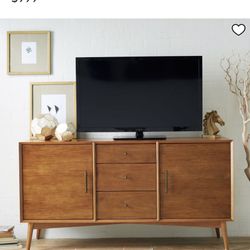Mid-Century Media Console (58")