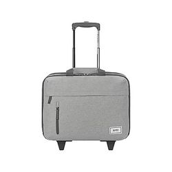 Solo New York Re:Start 15.6" Polyester Rolling Laptop Bag, Heathered Gray