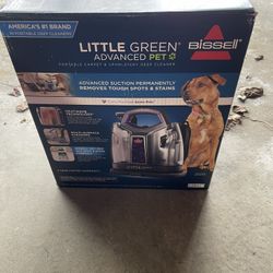 LITTLE GREEN BisSEll® ADVANCED PET PORTABLE CARPET & UPHOLSTERY DEEP CLEANER