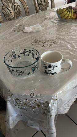 Nightmare Before Christmas Bowl and Mug Set