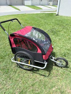 For Sale: Bike Trailer + Stroller Combo