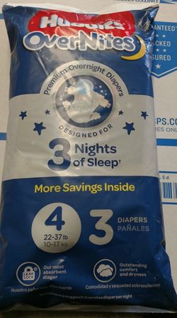 Huggies OverNites sz4