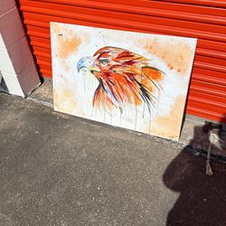 Eagle Art on Canvas 