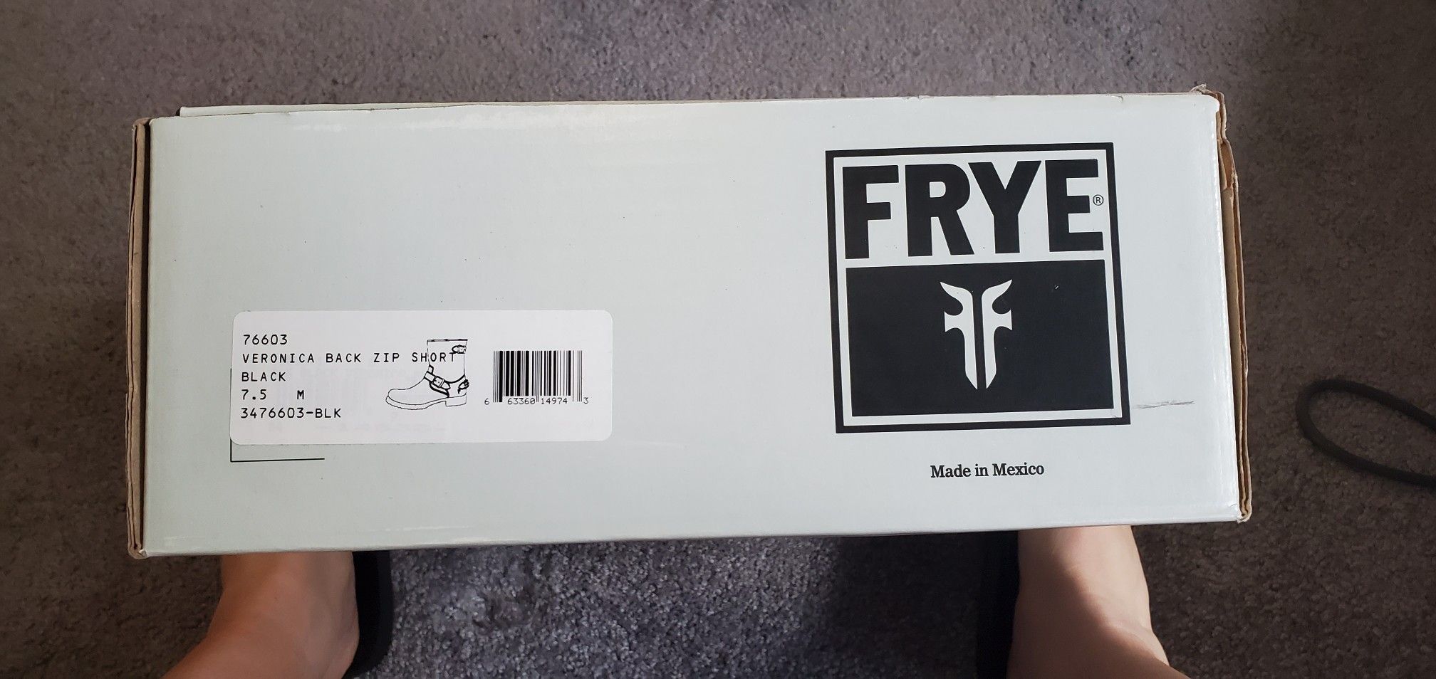 Frye Veronica leather booties