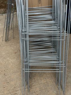 60-Pack H-Frame Wire Stakes for Yard Signs
