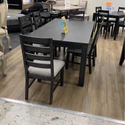 7pc Table Dining Set
