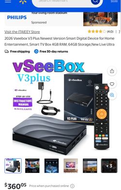 Vbox Cable streaming services Tv