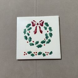 Decorative Christmas Trivet/Tile