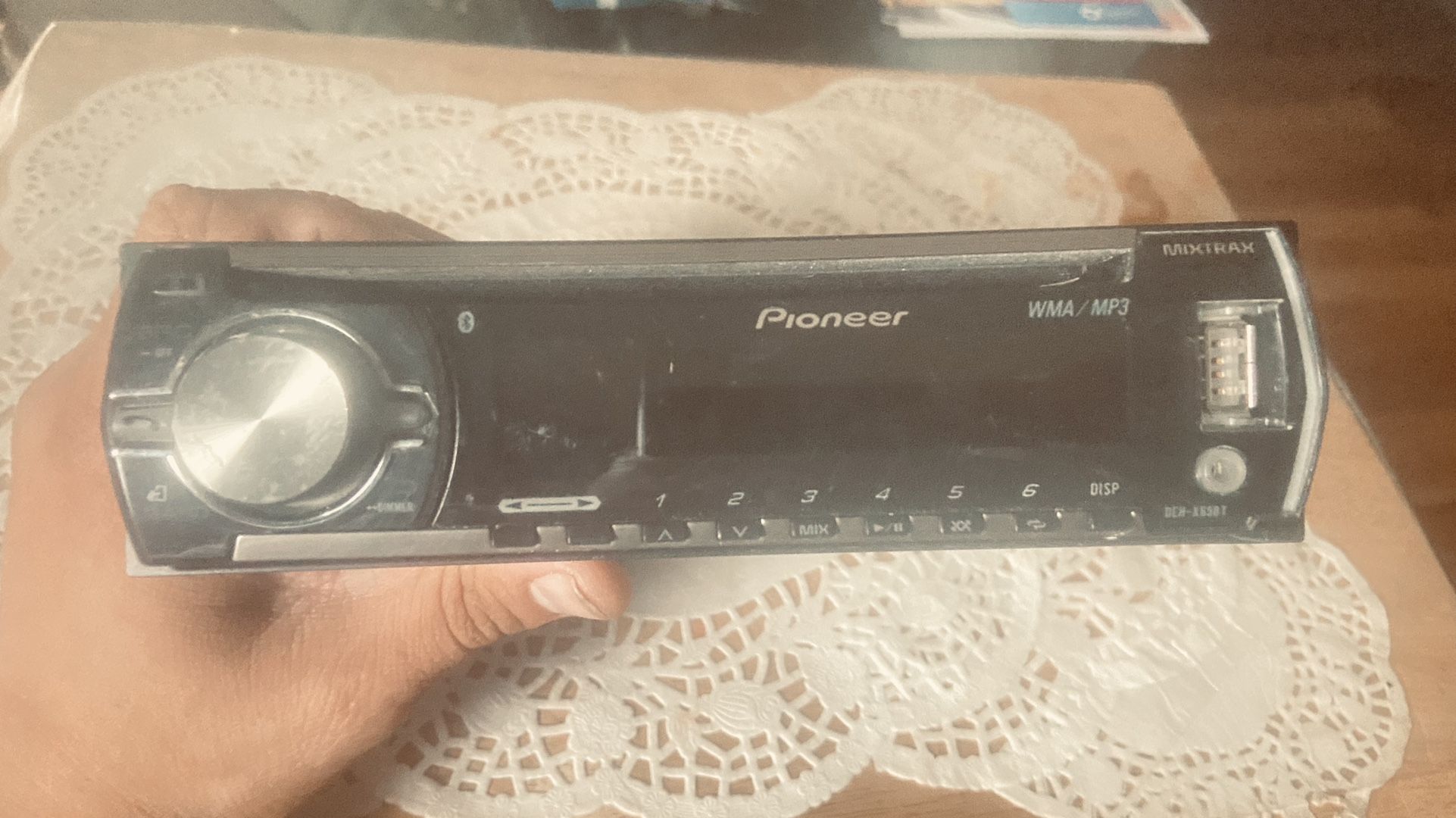 Car radio Ploneer Bluetooth Wma MP3 USB