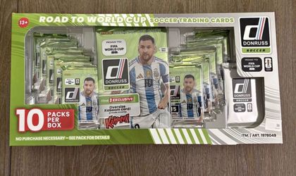 Panini Donruss Road FIFA World Cup 2026 10 Packs