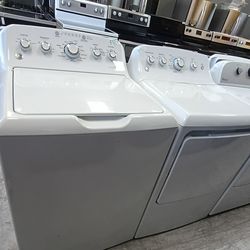 GE set top load washer GaS dryer with warranty delivery available fee depends on address 🏠🚛🛣️