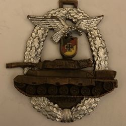 German leopard tank Luftwaffe commemoration badge