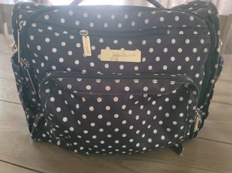 Jujube BFF Convertible Diaper Bag Backpack Polka Dots
