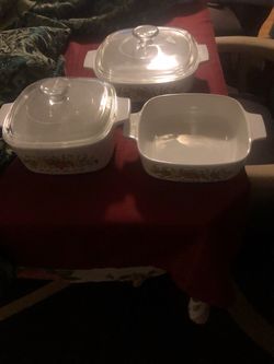 Corning Bakeware Casserole Dish Set with Lids