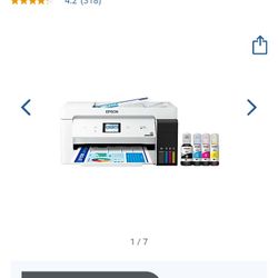 Epson® EcoTank ET-15000 Supertank Wide-Format InkJet All-In-One Color Printer