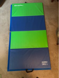 Dance Exercise mat.  Folds for easy storage.