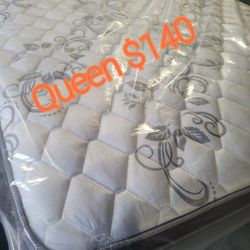 New Queen Pillow Top 