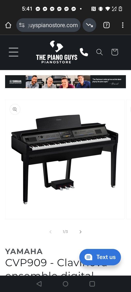 Clavinova Yamaha Piano 
