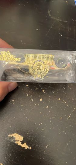 vintage Racing Champions NASCAR 50th Anniversary 24K Gold Plated Commemorative Series die-cast stock