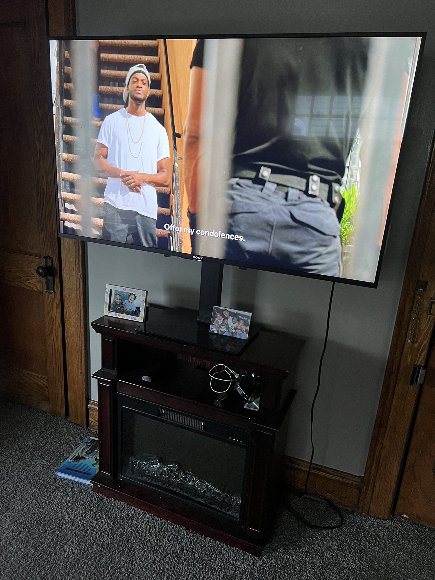 65 Inch Smart Tv With Fire Place