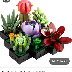 New Lego Succulents Set