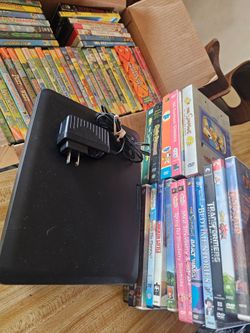 Portable DVD Player w/ 60 kid movies