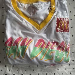San Diego Padres Macahdo City Connect Basketball Jersey XL