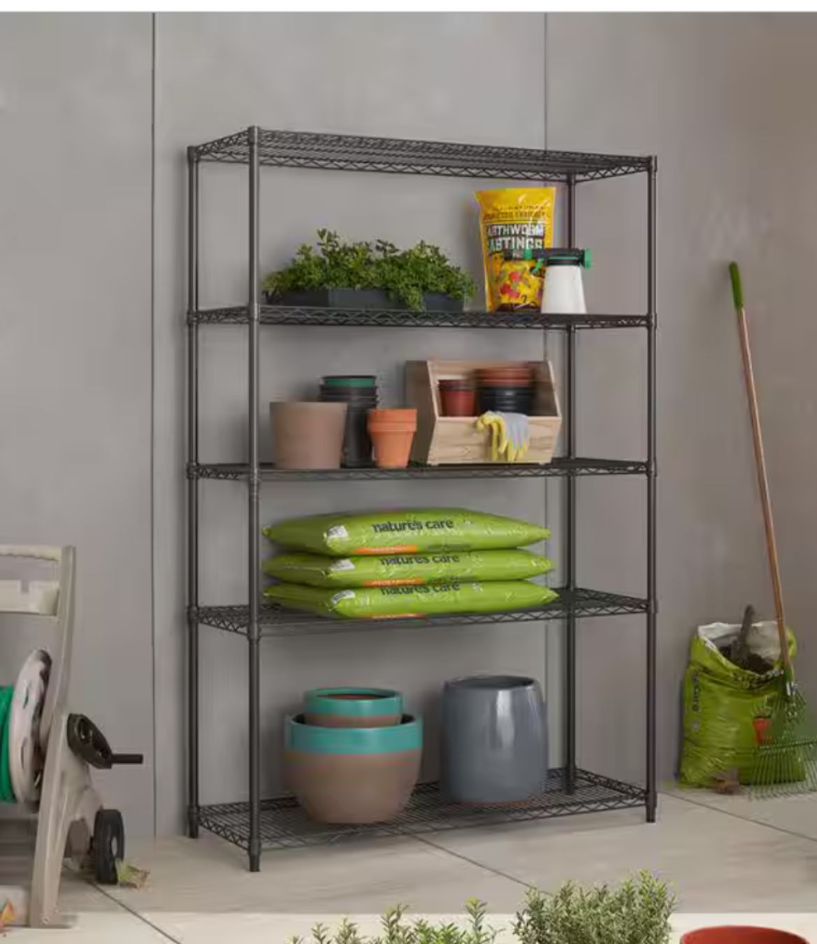 TRINITY shelving Rack from Home Depot
