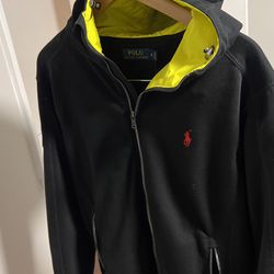 Ralph Lauren Polo Zip Up Hoodie Jacket (M) Msrp $125