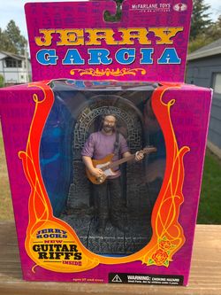 Jerry Garcia Grateful Dead McFarlane Toys Super Stage Figure Deluxe Box Edition