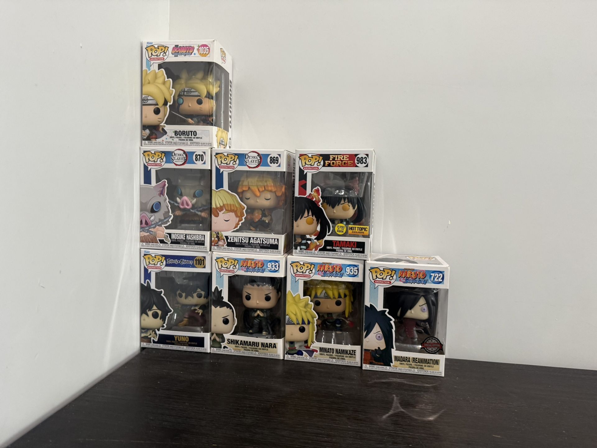 Anime Funko pops