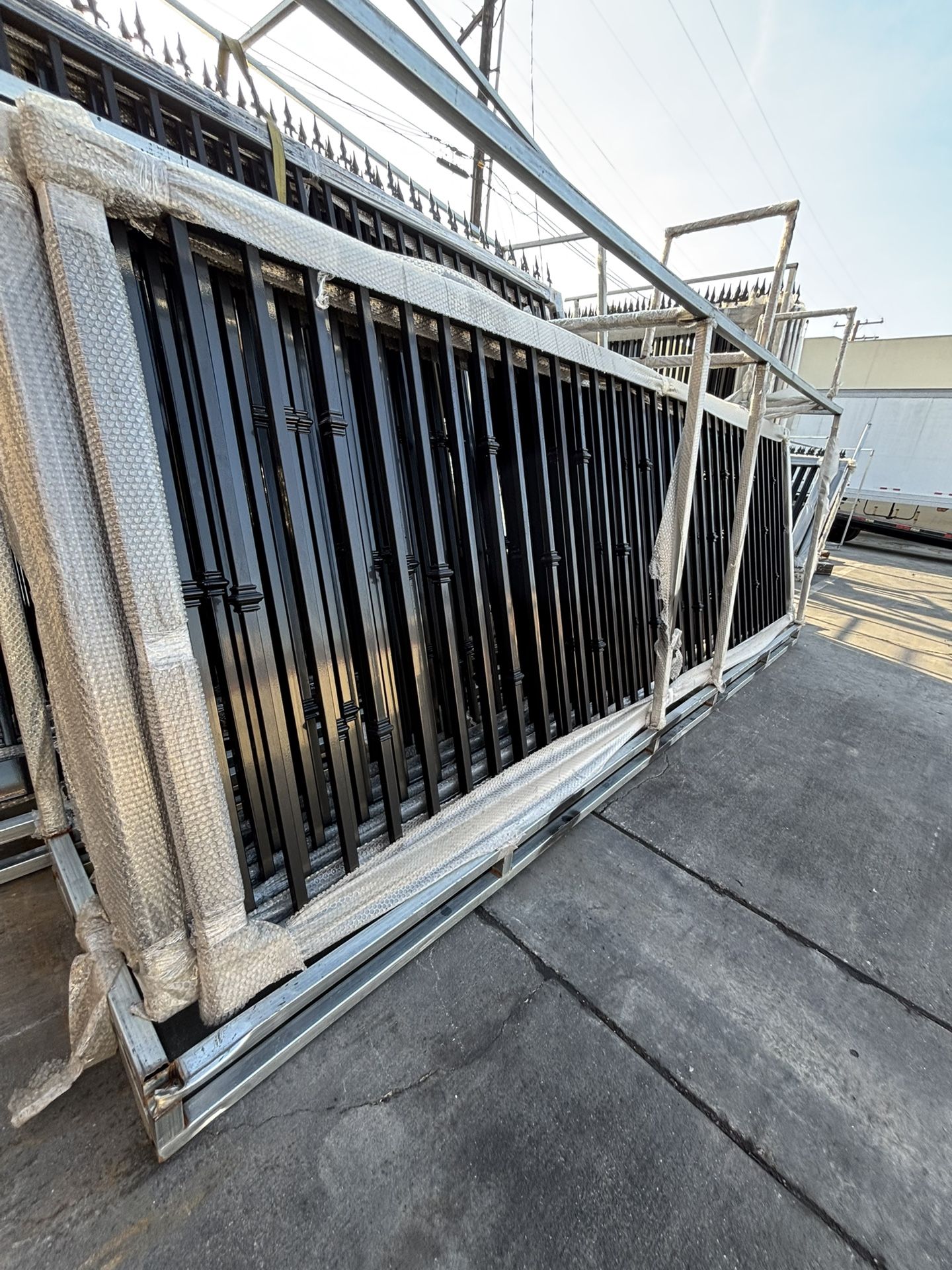 4x14ft Sliding Iron Gate 